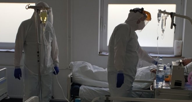 U Općoj bolnici 147 Covid pacijenata, jedna osoba preminula