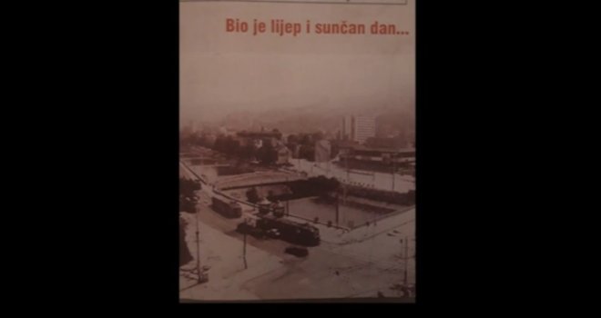 Umjesto muzike, u popularnim sarajevskim kafićima emitovana audio verzija knjige '2. maj 1992./ Bio je lijep i sunčan dan'  