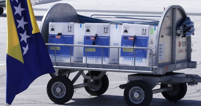 U BiH stiglo 10.530 doza Pfizer vakcina