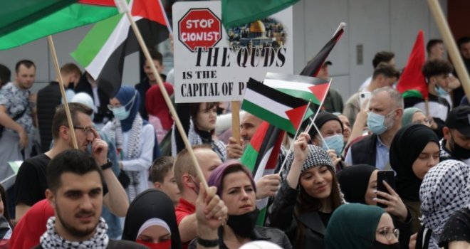 U Sarajevu održan skup podrške palestinskom narodu