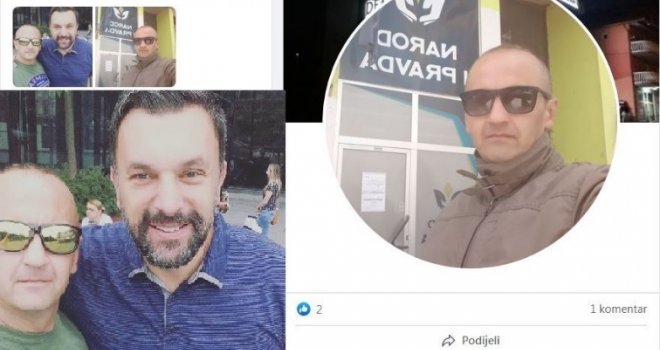 Sarajlija koji je prijetio Hadžifejzoviću i Face TV-u nije se slikao samo sa Konakovićem... Evo slike i sa Izetbegovićem!