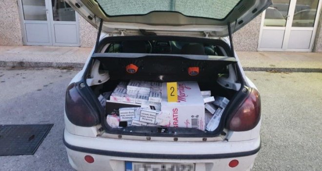 SIPA na području Mostara oduzela 1.750 kutija cigareta