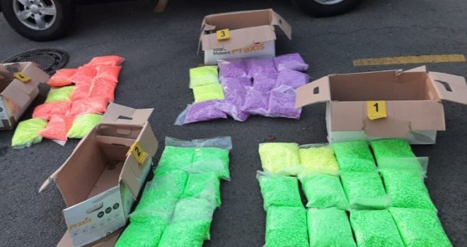 Zaplijenjen 121 kilogram supstance MDMA, među uhapšenima i državljanin BiH