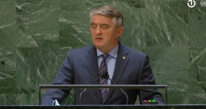 Gledaoci čekali, slika nestala: Zašto je BHRT prekinuo prijenos govora Željka Komšića na Generalnoj skupštini UN-a?