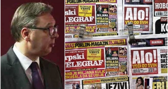 Politika spaljenog mozga i njeni finansijeri: Tabloidi su postojali i prije Vučića, ali on ih je doveo do usijanja