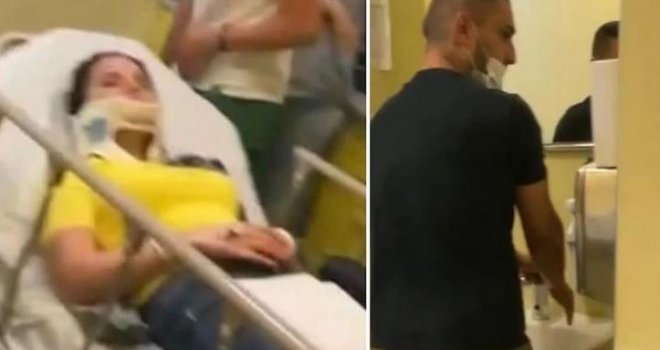 Darko Lazić i djevojka nakon tuče hitno primljeni u kliniku: Barbari stavljena kragna zbog povrede vrata