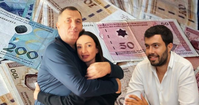 Firma 'nezaposlenog sina' Milorada Dodika zaradila pola miliona KM