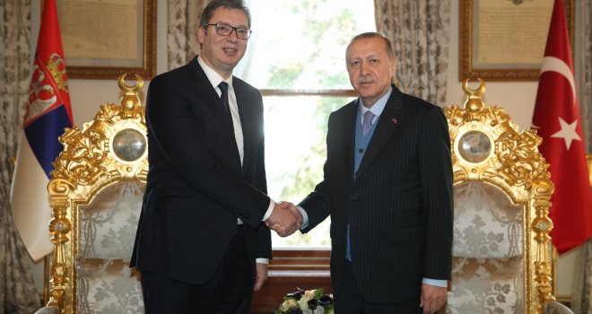 Erdogan i Vučić o BiH, turski predsjednik najavio 'intenziviranje aktivnosti'