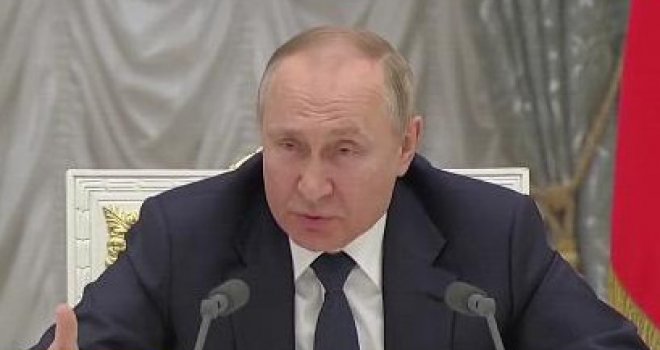 Putin se obraća oligarsima, među njima i šefovi Sberbanke i Gazproma: 'Prisilili su nas da ovo napravimo'