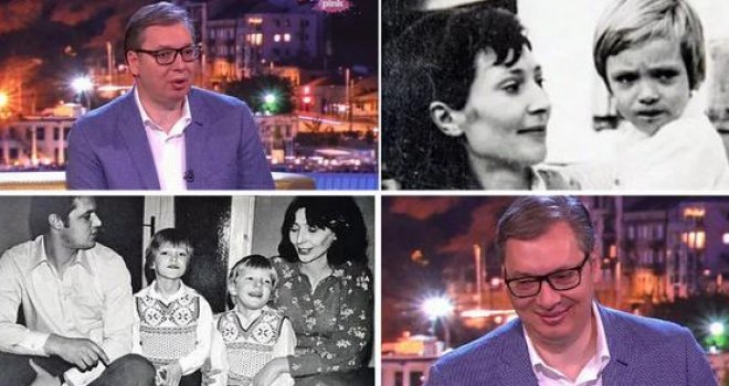 Fotografije iz Vučićevog djetinjstva: 'Nažalost, niko nije naslijedio ljepotu od majke'