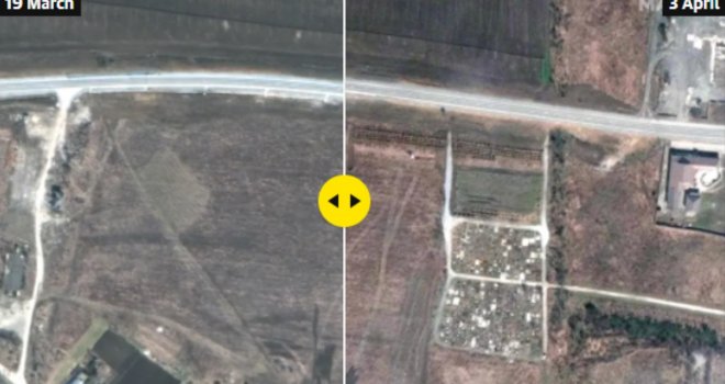 Satelitske snimke masovne grobnice kod Mariupolja: 'Ovdje bi moglo biti 9000 mrtvih'