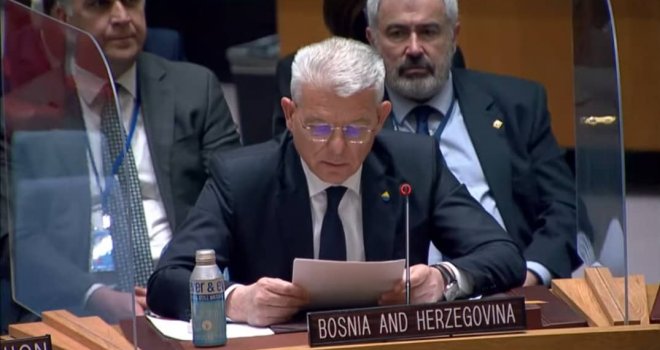 Pročitajte Džaferovićev govor na sjednici Vijeća sigurnosti UN: Potrebno poništiti sve neustavne zakone i deblokirati rad institucija
