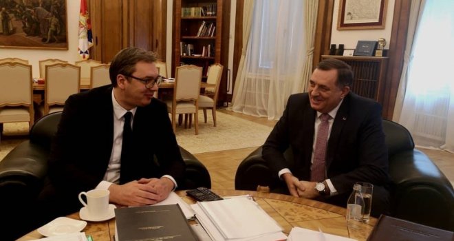 Dodik se pravda, ali mu Vučić otežava: BiH je uvela sankcije Rusiji, samo mi iz Srbije nismo