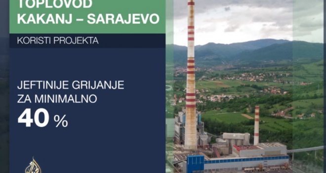 Zašto je zaustavljen projekt toplovoda Kakanj-Sarajevo i da li bi cijena grijanja mogla biti u pola jeftinija?!