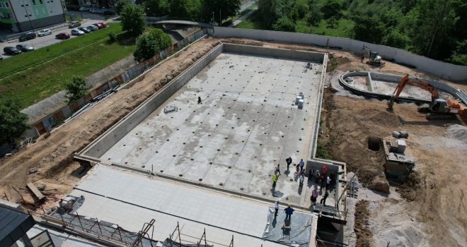 Ovog ljeta Sarajevo dobija još jedan kompleks s bazenima: Pogledajte kako napreduju radovi