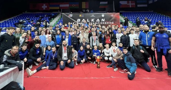 Bosna i Hercegovina ekipno prvoplasirana na Balkanom taekwondo prvenstvu