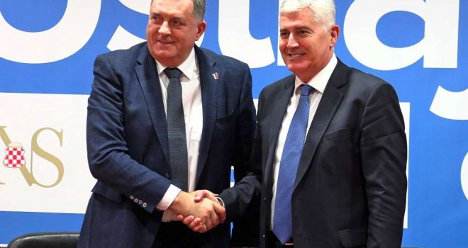 O presudi Dodiku oglasio se i Čović: Za funkcionisanje društva ključno je poštivanje sudskih odluka