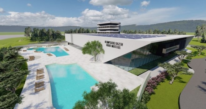 Prvi put objavljeno: Pogledajte kako će izgledati kompleks Olimpijski bazen u Mostaru  