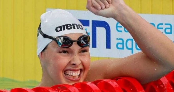 Fantastična Lana Pudar ostvarila još jedan podvig: Bronzana medalja za našu najbolju plivačicu