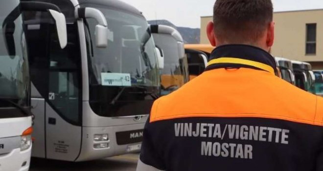 Da li se Mostaru isplatilo uvođenje vinjeta za turističke autobuse: Evo koliko je Grad zaradio od početka naplate...