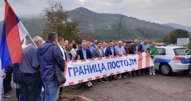 Dodikove pristalice blokirale ceste, novi skupovi podrške na međuentitetskoj liniji