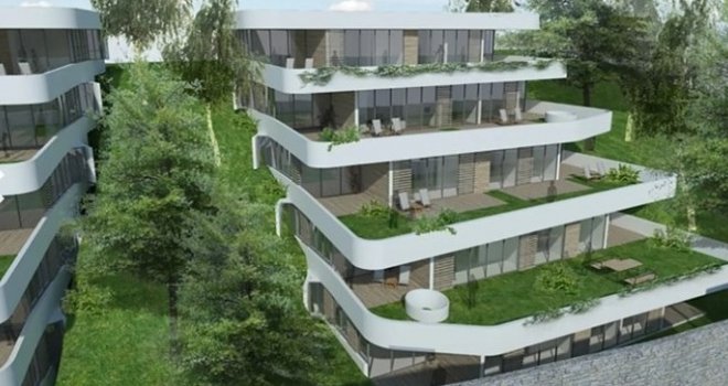 Zaustavljena izgradnja luksuznog kompleksa u centru Sarajeva: Neće biti Delingovih vila na Crnom vrhu 