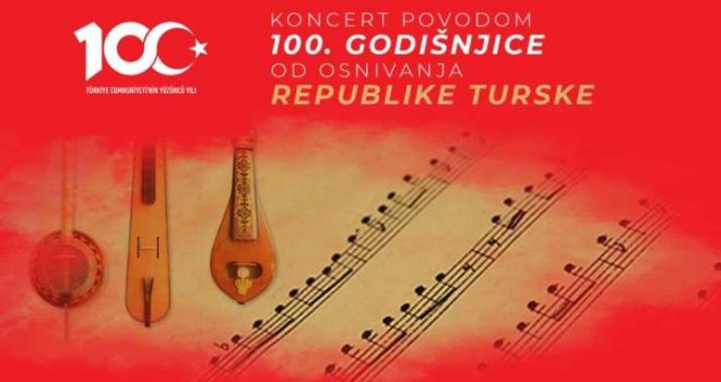 U Sarajevu Koncert povodom 100. godišnjice osnivanja Republike Turske: Ulaz slobodan, potvrdite na vrijeme 