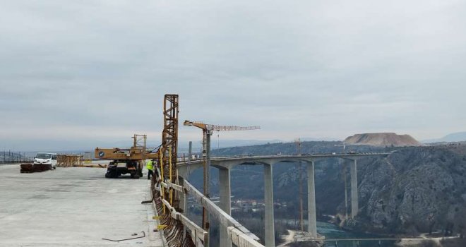 Najveći most u BiH dobio ime, ali rok otvaranja opet pomjeren