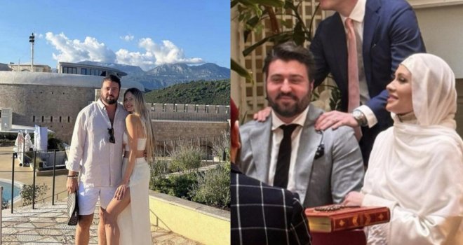 Emir Ganić oženio se lijepom Delilom Softić: Evo gdje su izgovorili sudbonosno 'da'