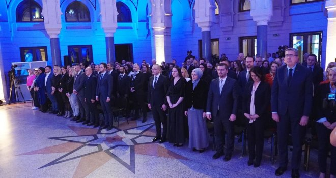 Ko se sve obratio na akademiji u Vijećnici: 'Nezavisnost BiH se čuva, održava i jača na svakom pedlju zemlje'