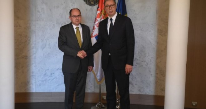 Schmidt nakon sastanka sa Vučićem: Brojne teme, ali akcenat je bio na Republici Srpskoj