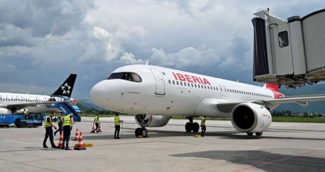 'Iberia' sletjela na sarajevski aerodrom: Redovna aviolinija iz Madrida, vode se pregovori i za rutu Barcelona-Sarajevo