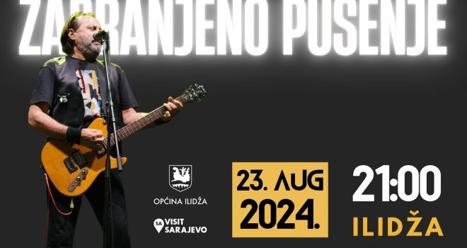 Ne propustite zabavu na Ilidži: Sutra koncert Zabranjenog pušenja