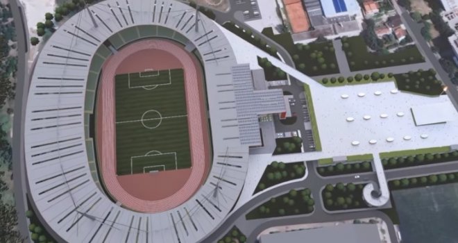 Kreće prva faza rekonstrukcije: Pogledajte kako će izgledati (novi) stadion Koševo u Sarajevu