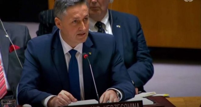 Denis Bećirović u UN-u: 'Suštinski cilj rukovodstva Srbije je postepeni Anschluss entiteta RS u sastav Srbije'