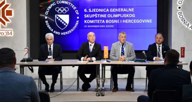 Vico Zeljković i Davor Komšić su novi članovi Predsjedništva Olimpijskog komiteta BiH