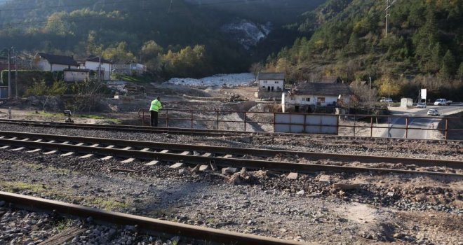 Nastavljeni radovi na sanaciji i rekonstrukciji željezničke pruge na lokalitetu Komadinovog vrela