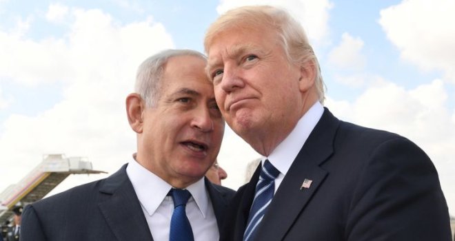 Neprocjenjivo! Pogledajte izraz lica Netanyahua, kada je čuo da mu Trump 'uzima Gazu'