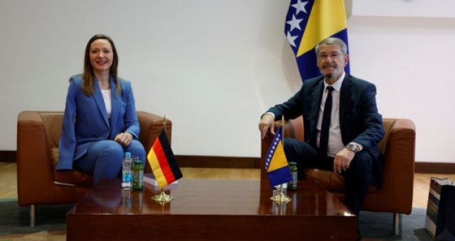 Poslanik u Predstavničkom domu PS BiH Jasmin Imamović susreo se sa poslanicom njemačkog Bundestaga 
