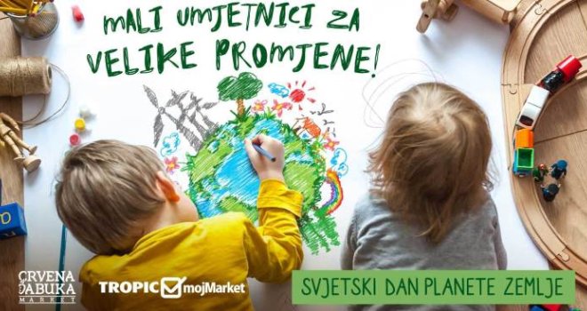 Mali umjetnici za velike promjene: Zgrabite bojice, raširite krila mašte i nacrtajte kako vidite ljepši svijet!