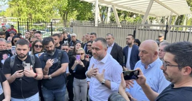 U Skoplju protest porodica poginulih u Kočanima: Traže ostavke odgovornih