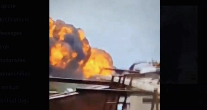 Nestao u plamenu: Objavljen snimak pada aviona s 244 ljudi u Indiji