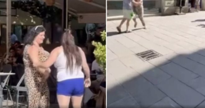 Sijevale šake na Ferhadiji: Tukle se dvije žene i dva muškarca, građani ih snimali