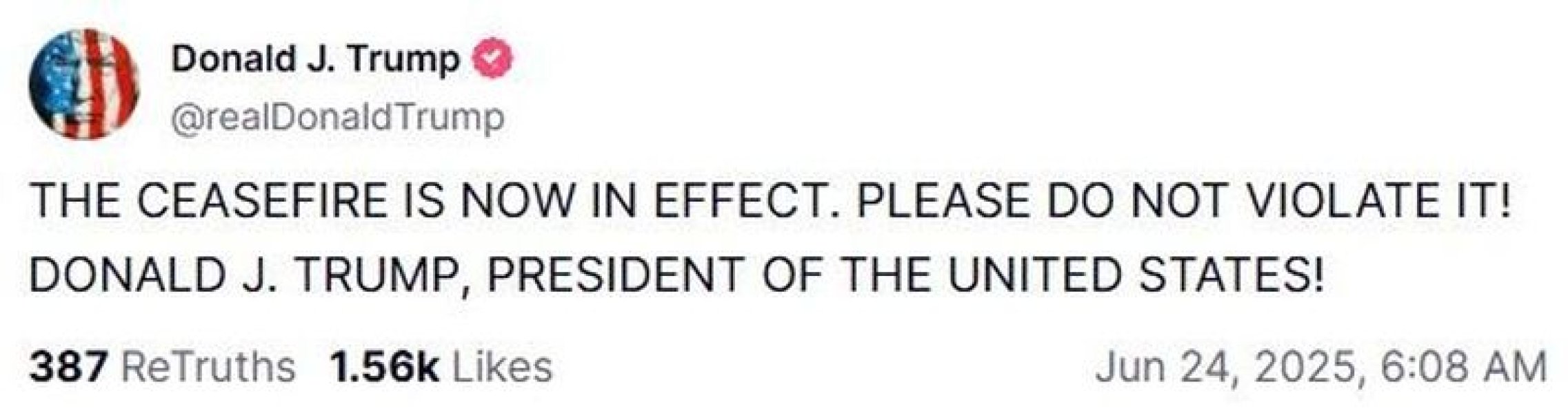 trump-primirje