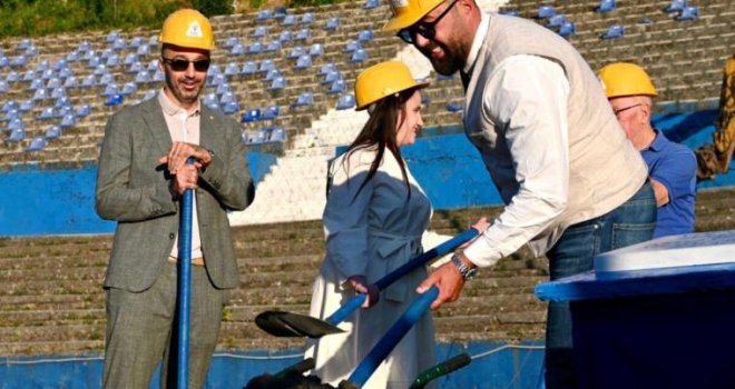Ovo je poseban dan: Počinje izgradnja južne tribina stadiona Grbavica, nosit će ime po legendi Manijaka