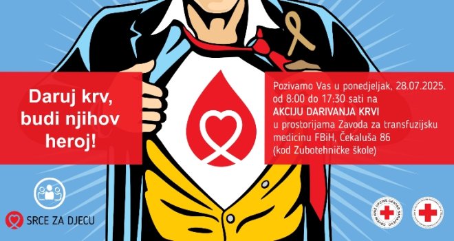 Daruj krv, budi opet njihov heroj! Pitamo li se ikada kako izgleda liječenje jednog djeteta oboljelog od raka?