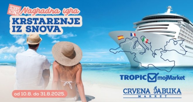 Šansa za putovanje iz snova: Uz najkremastije sladolede ovog ljeta do krstarenja Mediteranom