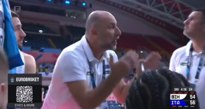 Time-out Adisa Bećiragića postao hit na Eurobasketu: 'Oni šutnu loptu, a vi čekate da moj rahmetli babo skoči...'