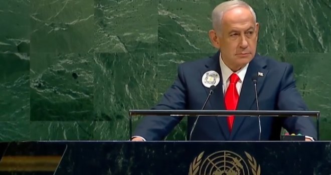 Delegacije masovno napustile salu, Vučić ostao da sluša govor: Netanyahu u UN-u odbacio optužbe za genocid