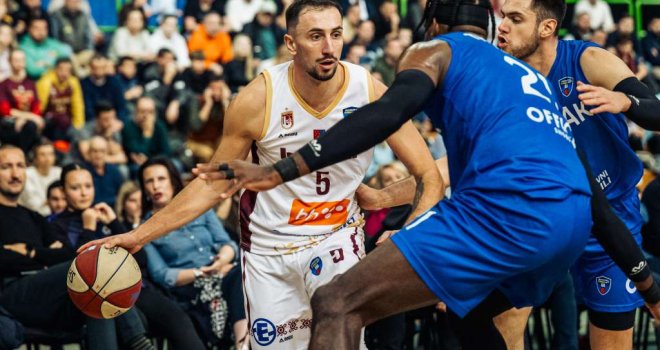 Pobjeda košarkaša Bosne nad Spartakom (72:57): Trijumf u Sarajevu nad gostima iz Subotice 